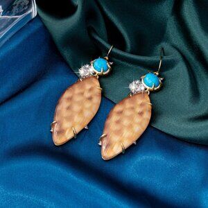 Alexis Bittar Large Gemstone Earrings